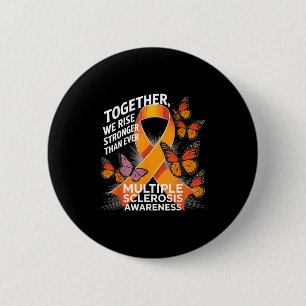 Badge Rond 5 Cm Ensemble Nous Nous Élevons Journée de sensibilisat