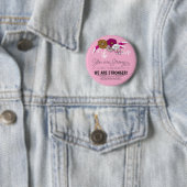 Badge Rond 5 Cm Ensemble nous sommes plus forts (En situation)