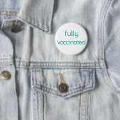 Badge Rond 5 Cm entièrement vacciné (En situation)
