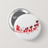Badge Rond 5 Cm Entraînement des rennes (Devant & derrière)