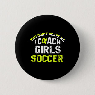 Badge Rond 5 Cm Entraîneur de football drôle Vous ne me faites pas