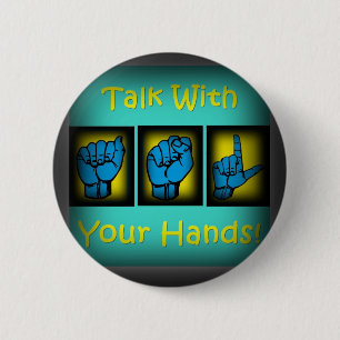 Badge Rond 5 Cm Entretien avec vos mains (2)