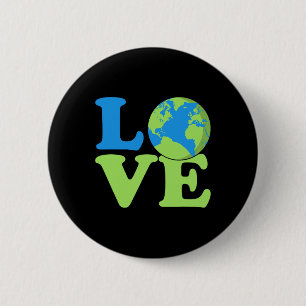 Badge Rond 5 Cm Environnement jour des terres Environnement écolog