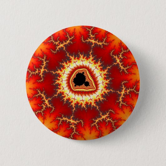 Badge Rond 5 Cm Eos - Fractal (Devant)