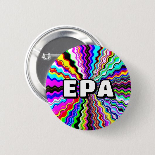 Badge Rond 5 Cm EPA ( vous pouvez changer le mot ) (Devant & derrière)