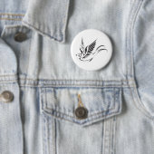 Badge Rond 5 Cm Épervier (En situation)