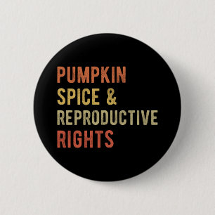 Badge Rond 5 Cm Épices citrouilles et droits de reproduction I