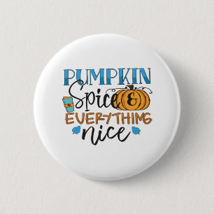 Badge Rond 5 Cm Épices citrouilles Et Tout Bien Design - tendance