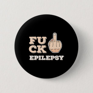 Badge Rond 5 Cm Épilepsie de combat - Sensibilisation aux combatta