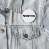 Badge Rond 5 Cm Épilepsie Forte Conscience pourpre (En situation)