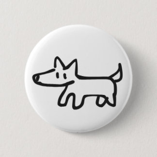 Badge Rond 5 Cm épingle à chien