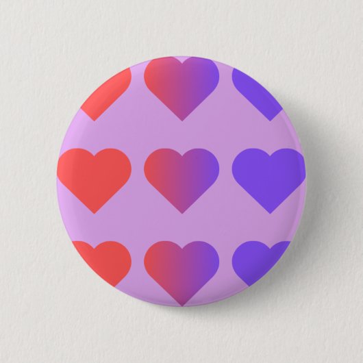 Badge Rond 5 Cm Épingle à cœur (Devant)