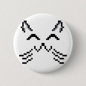 Badge Rond 5 Cm Épingle Contributeur De Chat (Devant)