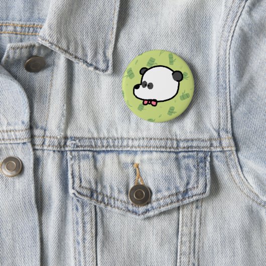 Badge Rond 5 Cm Épingle de Panda (En situation)
