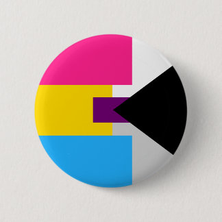 Badge Rond 5 Cm Épingle désisexuelle Panromantique