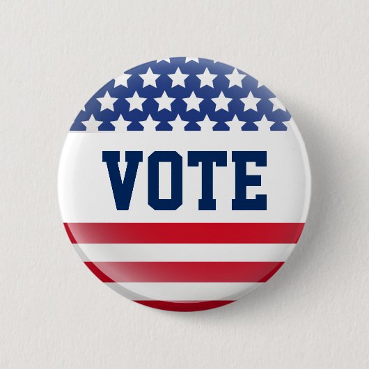 Badge Rond 5 Cm Épingle d'indicateur de vote (Devant)