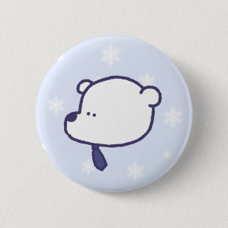 Badge Rond 5 Cm Épingle d'ours à glace
