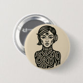 Badge Rond 5 Cm Épingle Future Sigils (Devant & derrière)