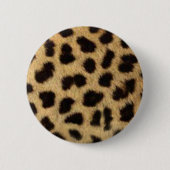 BADGE ROND 5 CM ÉPINGLE IMPRIMÉ GUÉPARD (Devant)