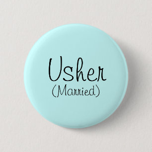 Badge Rond 5 Cm Épingle (marié)