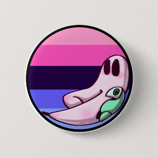 Badge Rond 5 Cm Épingle Omnisexuelle Night Crawler Pride