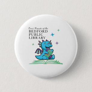 Badge Rond 5 Cm Épingle représentant le dragon Cam