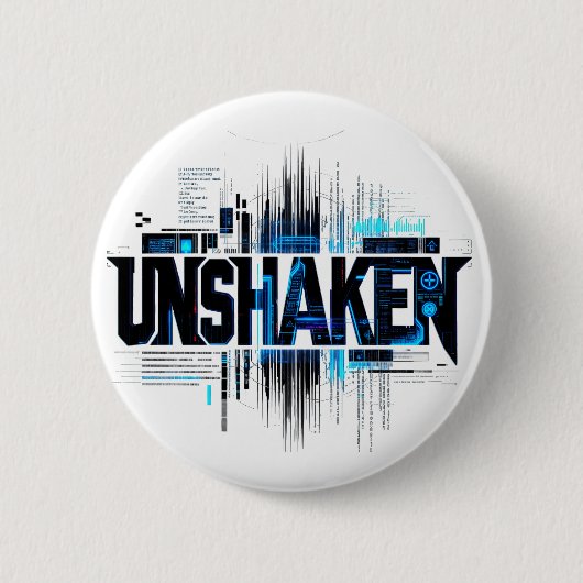 Badge Rond 5 Cm Épinglette Cyberpunk 'INSOUCIAble' (Devant)
