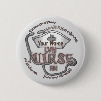 Badge Rond 5 Cm Épinglette LVN Axiom