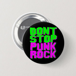 Badge Rond 5 Cm Épinglette punk rock rétro vintage années 80 Ne t'
