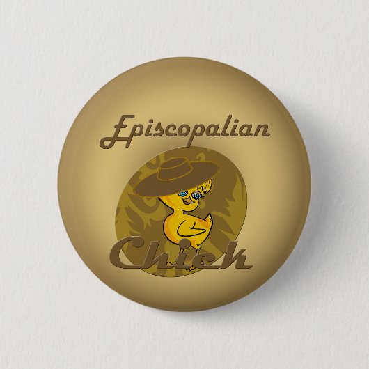Badge Rond 5 Cm Épiscopal #6 (Devant)