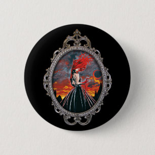 Badge Rond 5 Cm Épouse de Dracula