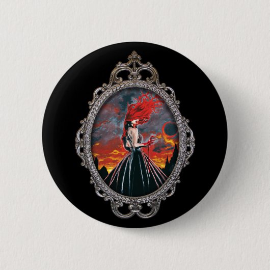 Badge Rond 5 Cm Épouse de Dracula (Devant)
