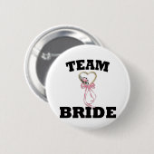 Badge Rond 5 Cm Épouse d'équipe (Devant & derrière)