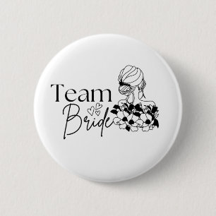Badge Rond 5 Cm Épouse d'équipe