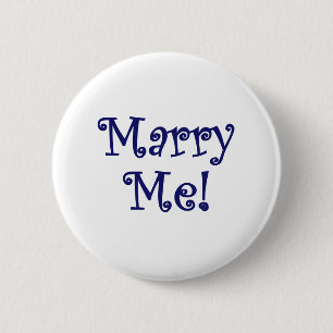 Badge Rond 5 Cm Épousez-moi !