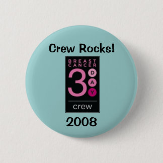 Badge Rond 5 Cm Équipage 2008 de trois jours de cancer du sein