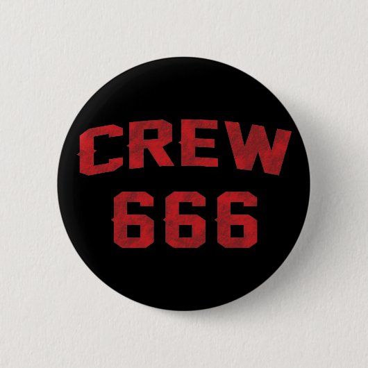 Badge Rond 5 Cm Équipage 666 (Devant)