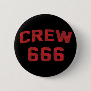 Badge Rond 5 Cm Équipage 666