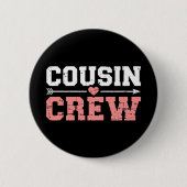 Badge Rond 5 Cm Équipage Cousin (Devant)