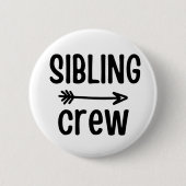 BADGE ROND 5 CM ÉQUIPAGE DE SIBLING (Devant)