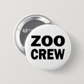 BADGE ROND 5 CM ÉQUIPAGE DE ZOO (Devant & derrière)