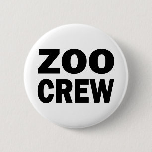 BADGE ROND 5 CM ÉQUIPAGE DE ZOO