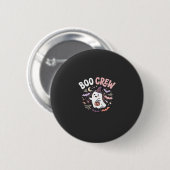 Badge Rond 5 Cm Équipage fantôme de Halloween (Devant & derrière)