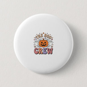 Badge Rond 5 Cm Équipage fantôme d'Halloween Mignon Fantomatique V