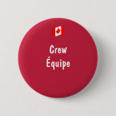 Badge Rond 5 Cm Équipe (Devant)