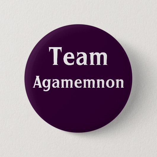 Badge Rond 5 Cm Équipe Agamemnon (Devant)