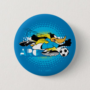 Badge Rond 5 Cm Équipe Argentine de Football Graphique de DAFFY DU