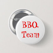 Badge Rond 5 Cm Équipe BBQ Épinglé (Devant & derrière)