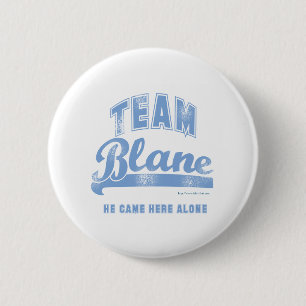 Badge Rond 5 Cm Équipe Blane
