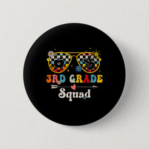 Badge Rond 5 Cm Équipe de 3e année Mignonne Prof cool Élève Ck à